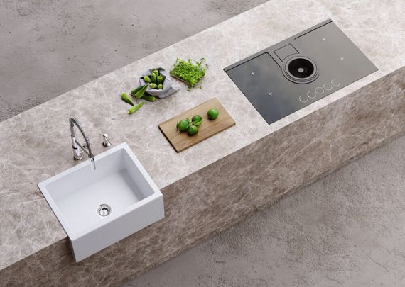 Кухонная мойка OMOIKIRI Mikura 61-WH Natceramic/белый (арт.4997068)