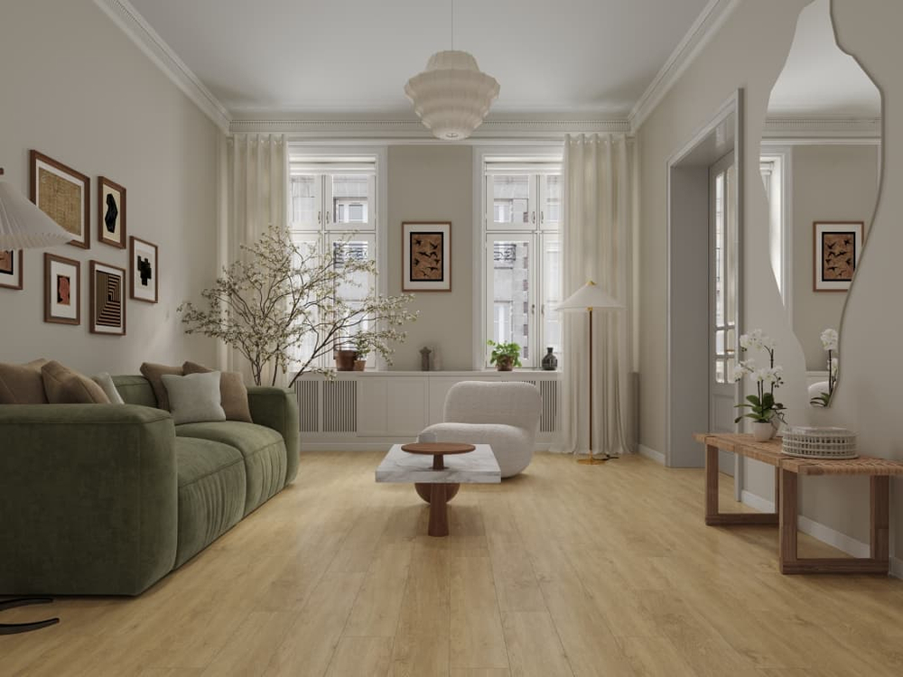 SPC ламинат ГРАНД СЕКВОЙЯ МИНДАЛЬ ECO 11-608 MC