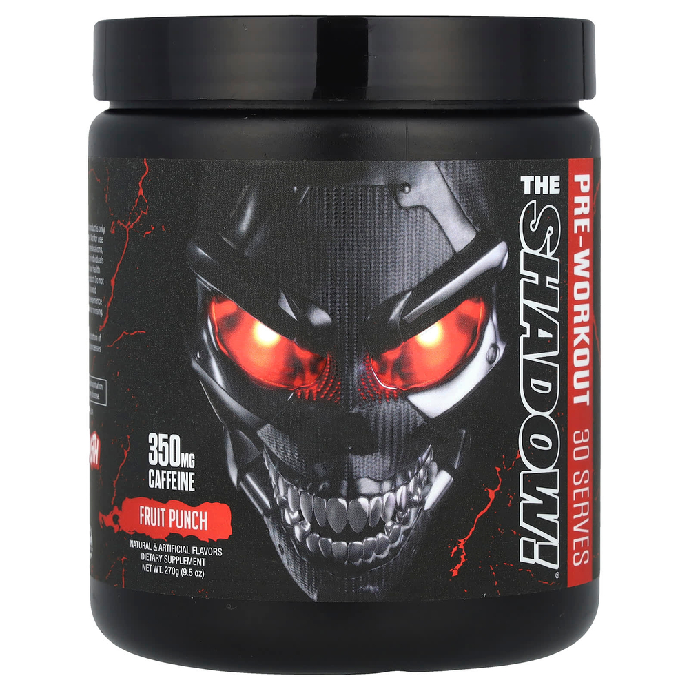 JNX Sports, The Shadow, предтренировочная добавка, фруктовый пунш, 270 г