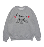 Свитшот двусторонний "Французский бульдог - любовь"