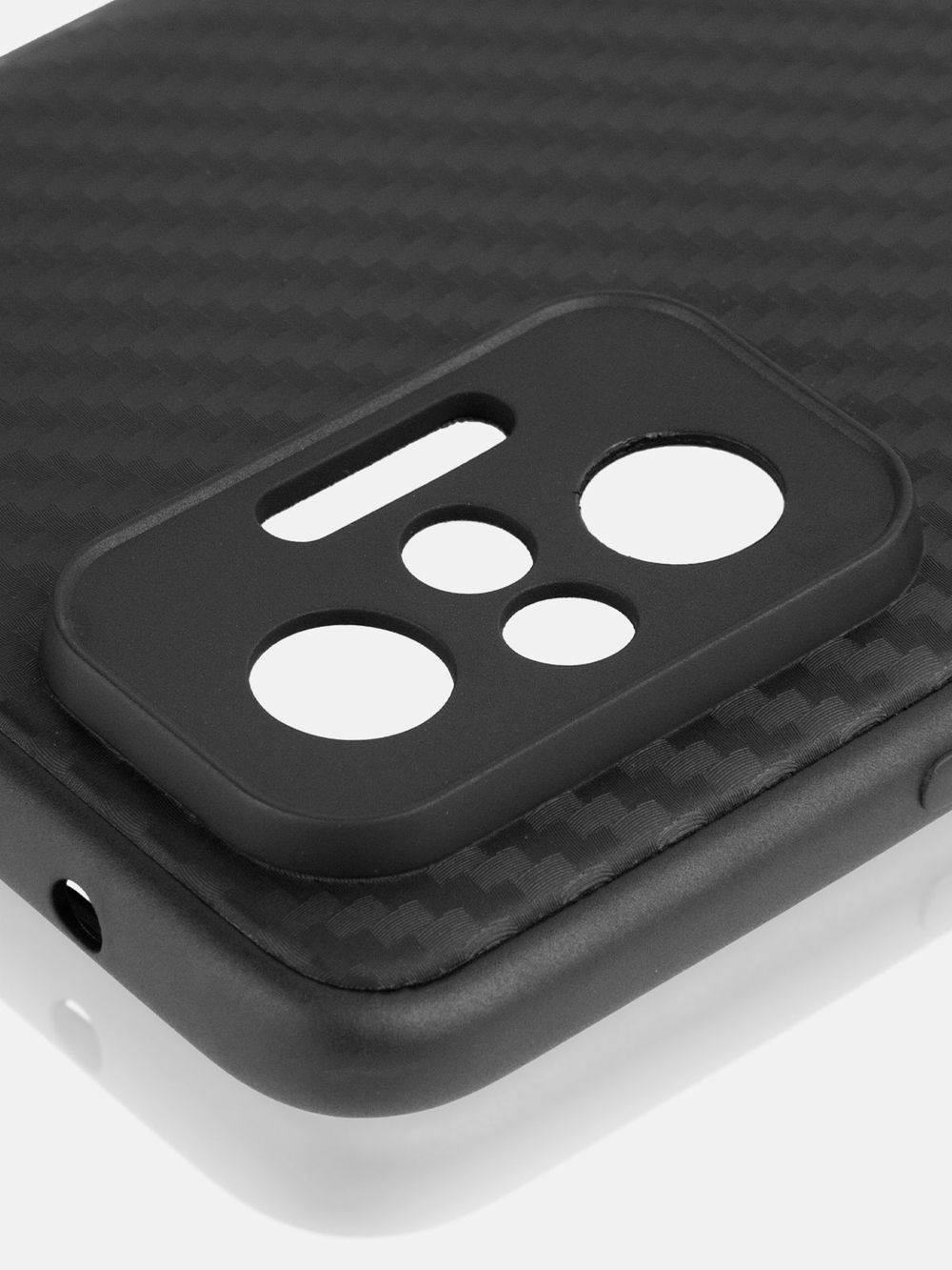 Чехол ROSCO для Xiaomi Redmi Note 10 Pro оптом (арт. XM-RN10P-CARBONE-BLACK)