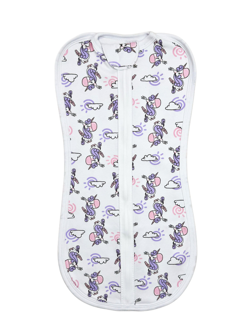 Пеленальный кокон Единороги
