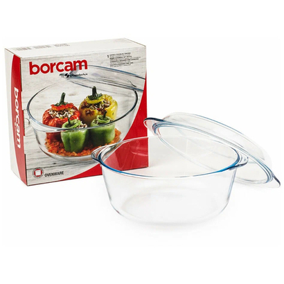 Кастрюля с крышкой 3,0 л круглая