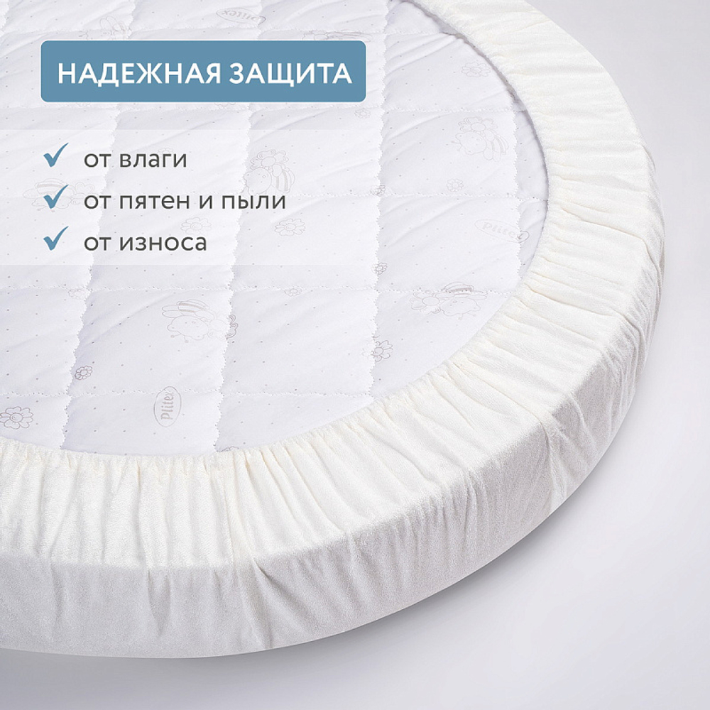 Детский наматрасник Plitex Bamboo Waterproof Lux Oval