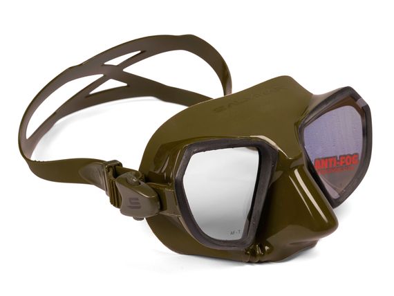 Маска Salvimar NOAH Антифог зеленый/черный