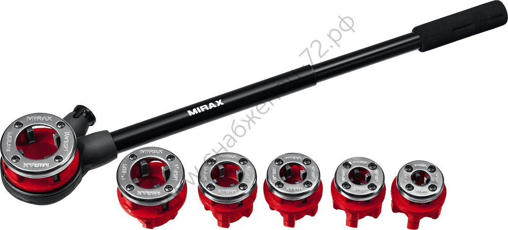 MIRAX Набор клуппов с трещоткой №6 (28240-H6)