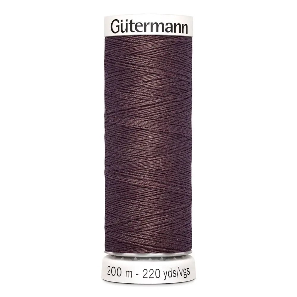 Нить Sew-All 200 м, Gutermann, 883 т.горький шоколад
