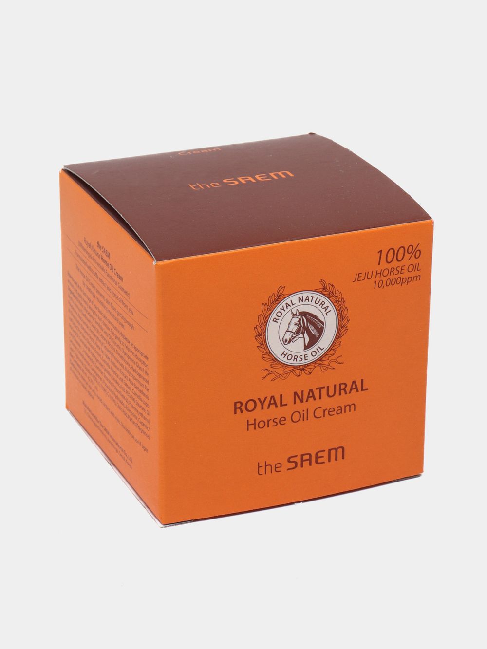 THE SAEM Крем для лица с лошадиным маслом Royal Natural Horse Oil Cream 80 мл.