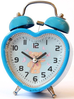 Будильник MIRRON 2830 голуб