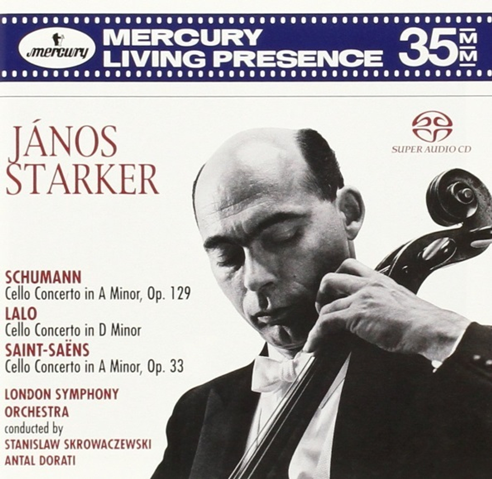 Janos Starker, London Symphony Orchestra, Antal Dorati, Stanislaw Skrowaczewski / Schumann, Lalo, Saint-Saens (SACD)