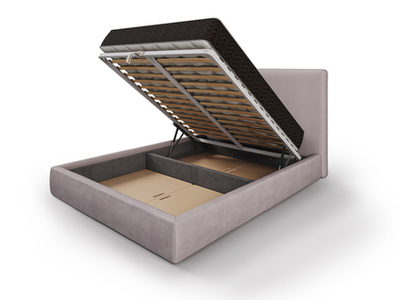 Марта (Rossa) Кровать двуспальная с основанием 1400мм/1600мм/1800мм с подъемным механизмом