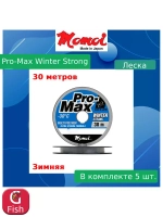 Монофильная леска для рыбалки Momoi Pro-Max Winter Strong