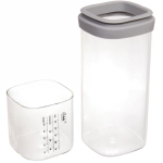 Банка для продуктов стеклянная 800мл «O'lala» с мерный стаканом