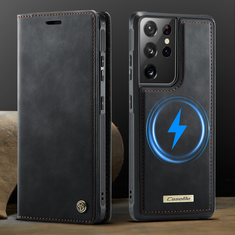 Чехол-кошелек CaseMe 2 in 1 MagSafe Samsung Galaxy S21 Ultra