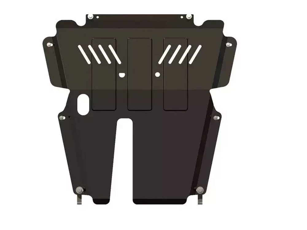 Защита картера и КПП Sheriff для Renault Logan I/II 2004- арт.18.0790
