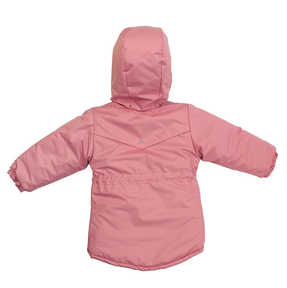 Парка для девочек 2701-07 мембрана р.104-110 роз. (Ириска)