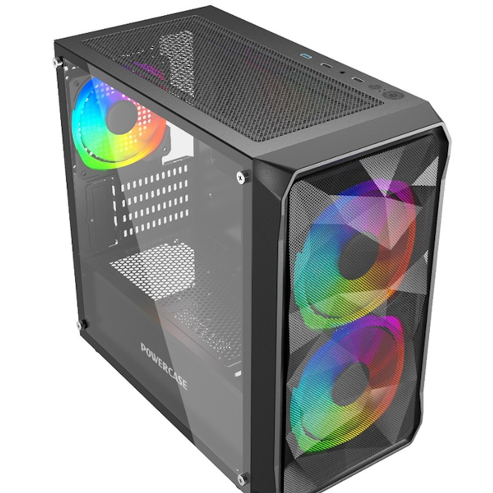 Корпус mATX Powercase Mistral Micro A3B ARGB