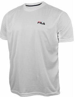 Футболка для мальчика теннисная Fila T-Shirt Logo - white