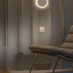 Рамка на 1 пост Split (айвори/белый, soft-touch) W0013066