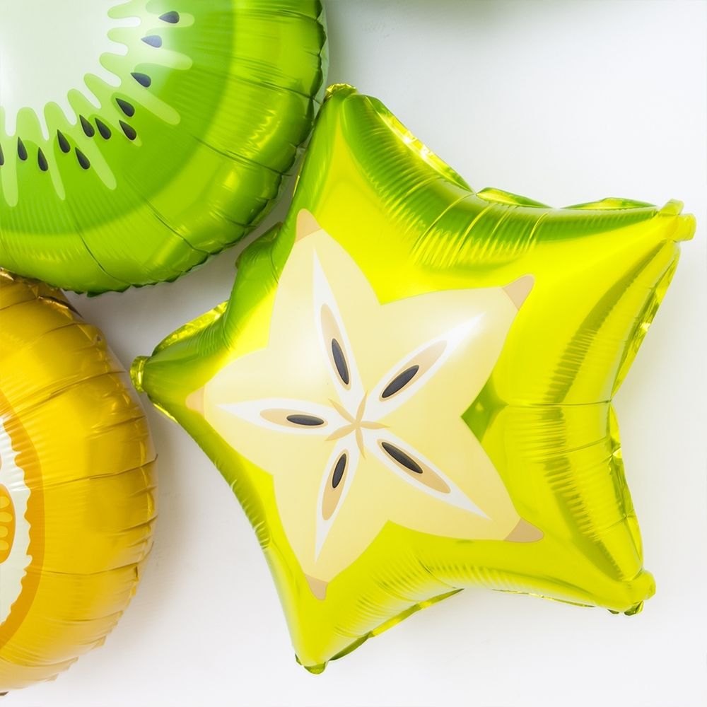 Шар (18"/46 см) Круг, Киви, Зеленый