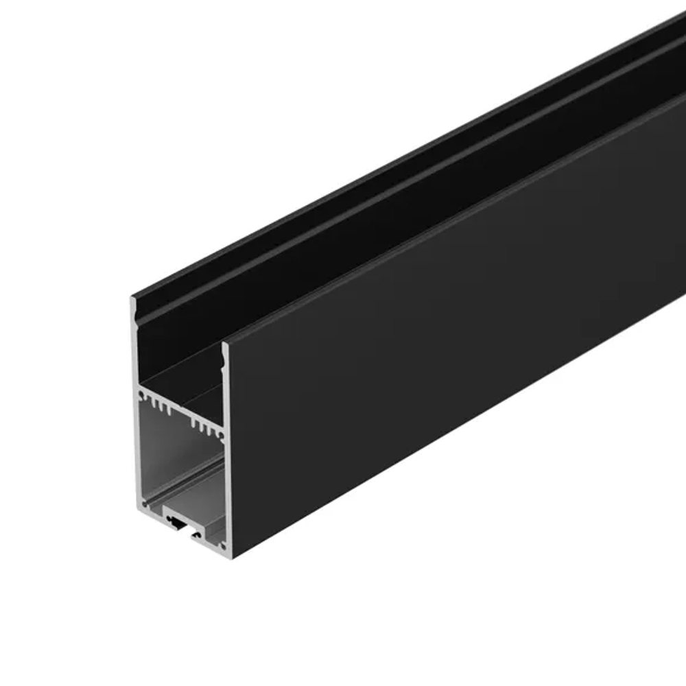 Профиль с экраном SL-LINE-3667-2500 BLACK+OPAL (Arlight, Алюминий) 027987