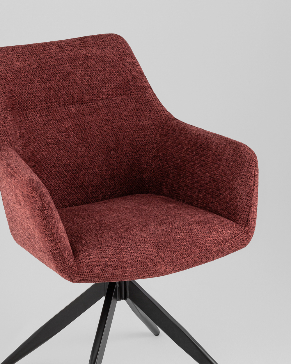 Стул обеденный Enid винно-красный