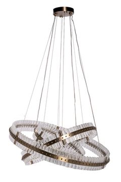 91GH-30861 Люстра подвесная "Galaxy" стекло прозрач. d100*h37,5см