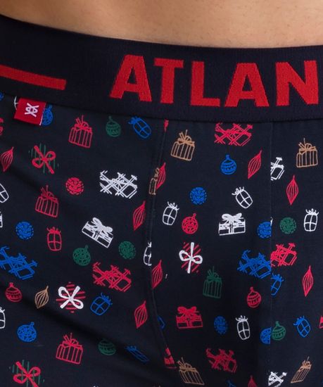 Трусы мужские боксеры (2шт), Atlantic 2GMH-007, темно-синие