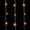 Светодиодный занавес 2*3 м., 600 теплых белых LED ламп, облегченный, прозрачный провод ПВХ, LTC (PCL600NOT-10-2WW)
