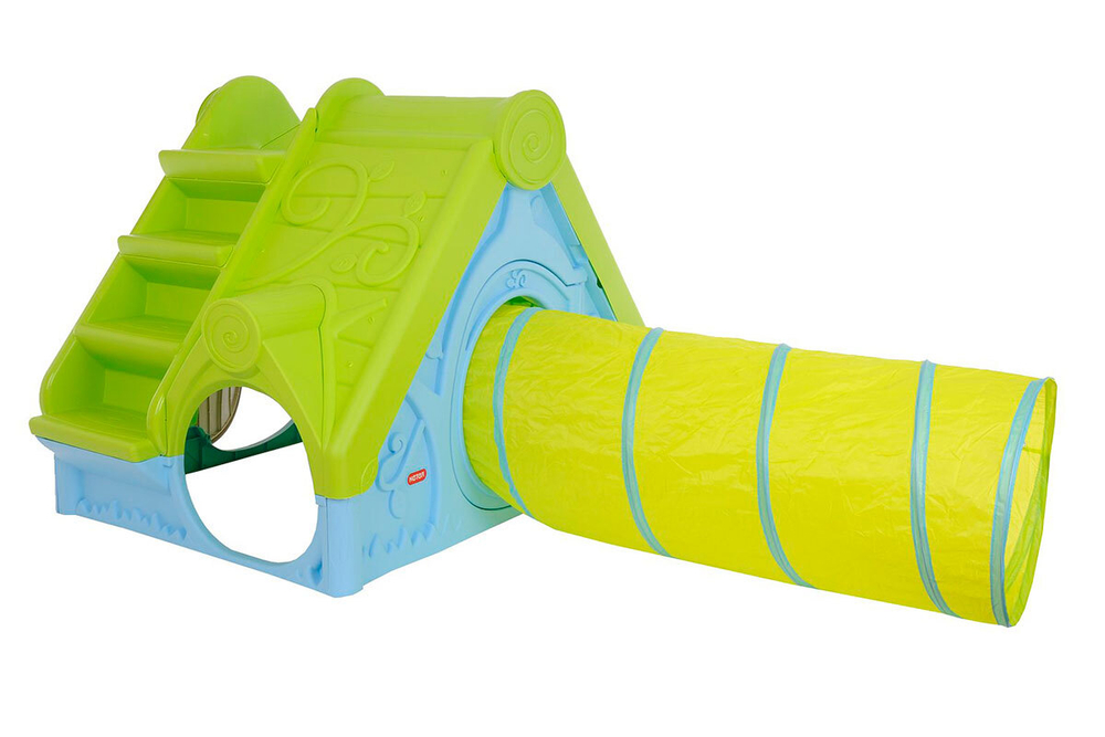 Детский домик с горкой Funtivity 2400*1740*1040мм