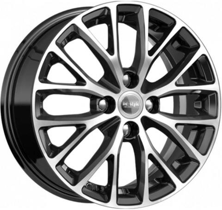 K&K KC782 6x15 4x100 ET 48 Dia 54.1 (алмаз черный)