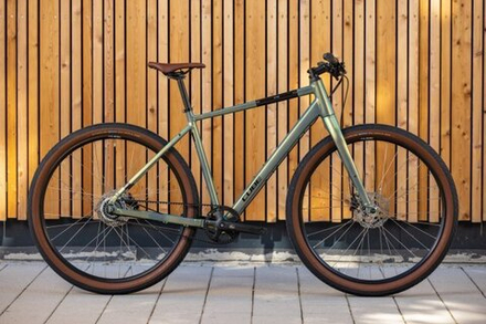 Велосипед CUBE 2023  Hyde Pro metalgreen´n´black  58 cm