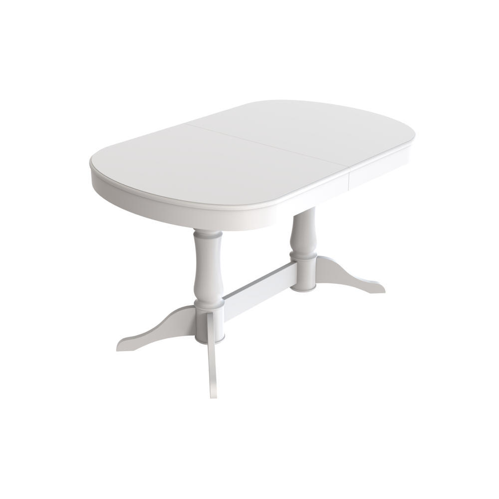 Стол деревянный STATUM, цвет белый матовый