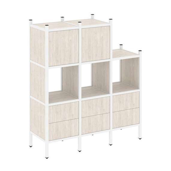 Лофт Прямой стеллаж VR.L-15  1278*446*1458