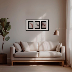 Фоторамка 24х49см Bergenson Bjorn Pleasant moments белая/черная