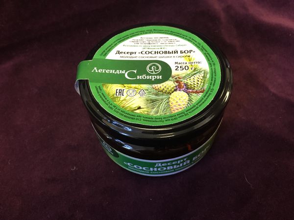 Варенье из сосновых шишек и десерты с кедровыми орешками можно теперь купить в Тюмени,  магазинах &quot;Легенды Сибири&quot;