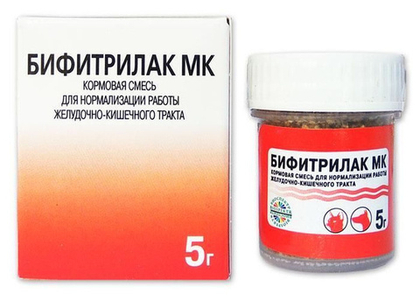 БИФИТРИЛАК МК Пребиотик + сорбент для нормализации работы ЖКТ у животных, 5 г