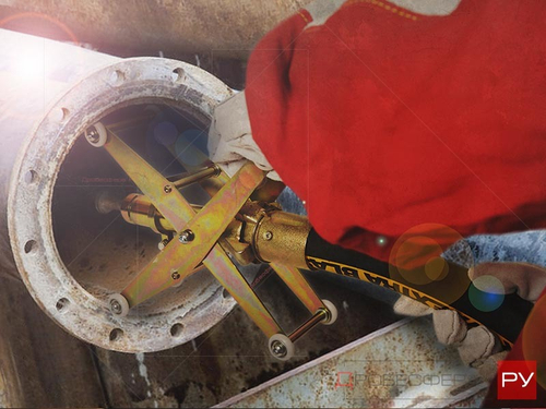 Устройство для очистки труб изнутри РВТ-1 Contracor