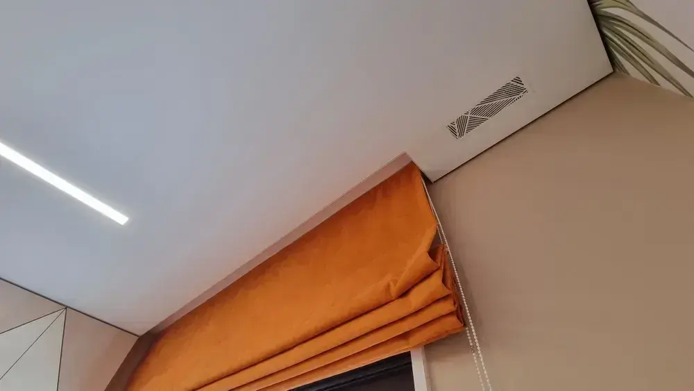 Решетка магнитная вентиляционная прямоугольная 220х120 белая