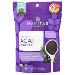 Navitas Organics, Органический порошок асаи, 113 г (4 унции)