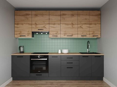 Кухонный гарнитур Дели 3000 (верх 950 мм) (38мм)