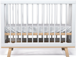 Кроватка детская Lillaland Lilla Aria белый/бежевый