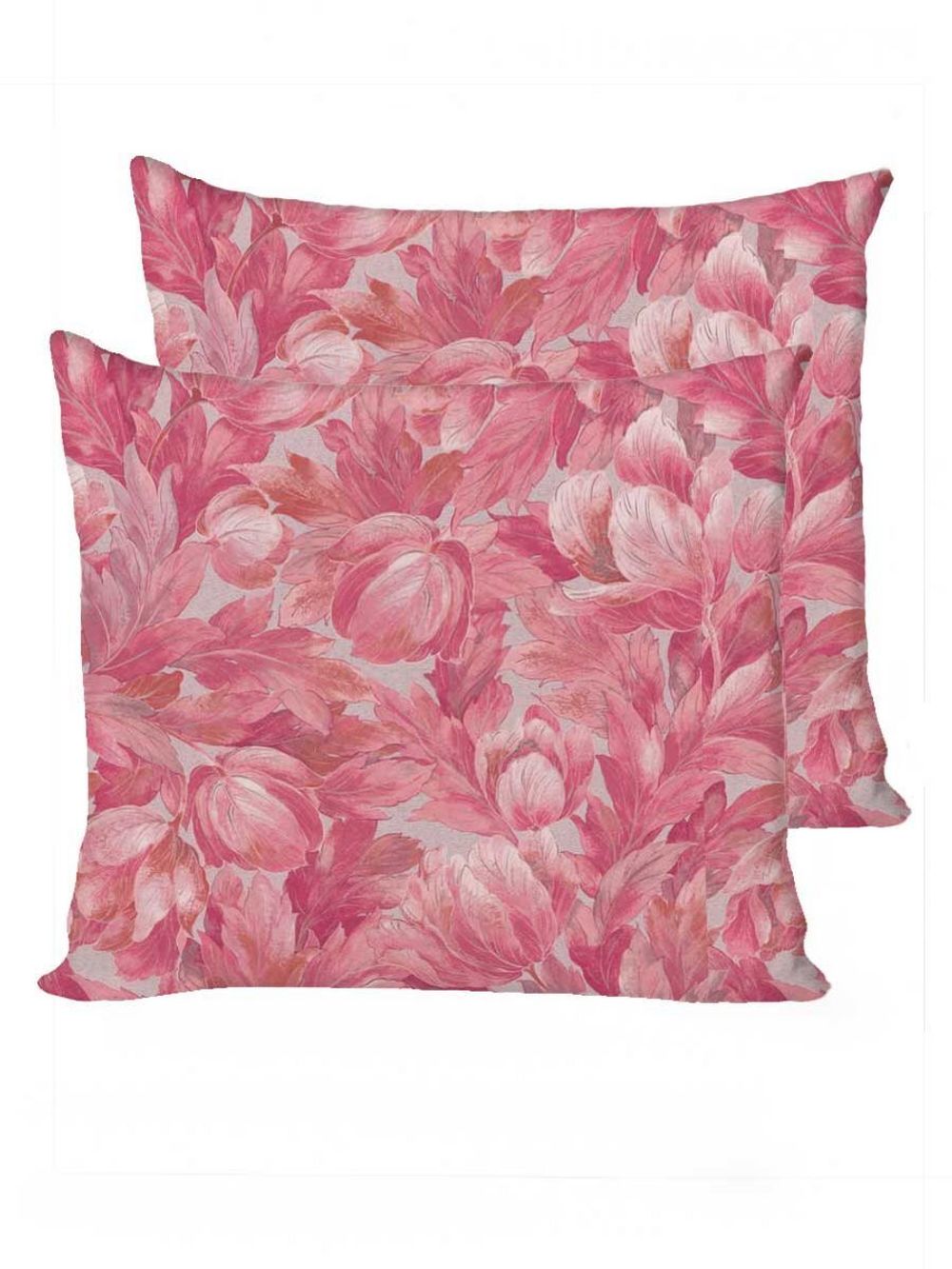 Наволочка комплект 2шт сатин Milky Garden "Вейгела" 70x70 см на молнии