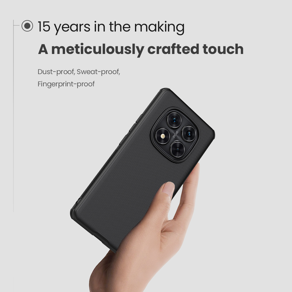 Усиленный чехол от Nillkin для Xiaomi Redmi Note 14 Pro 5G и Mi Poco X7 5G, серия Super Frosted Shield Pro