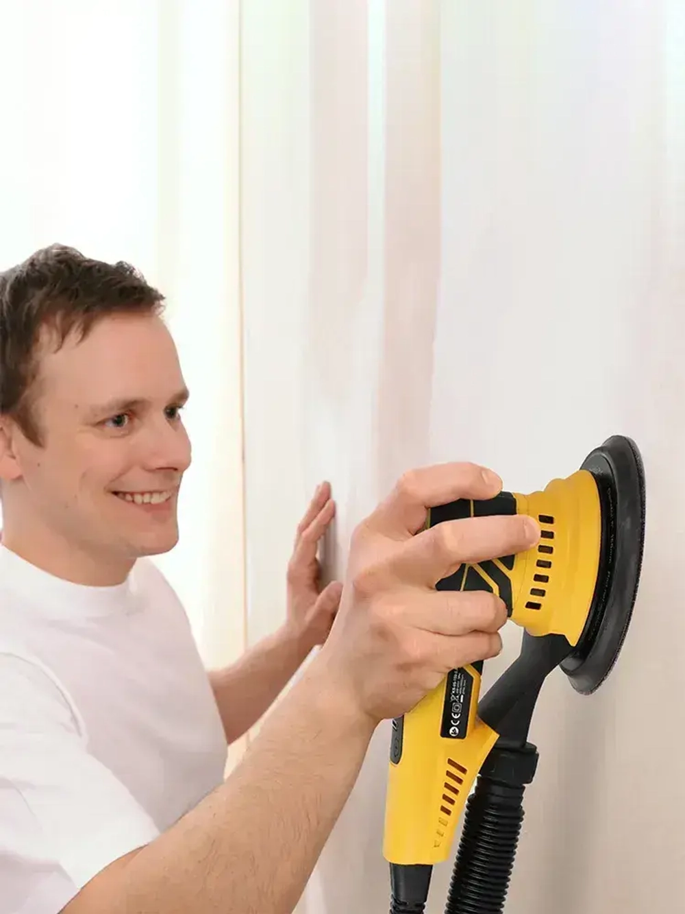 HYVST ks-05-150-2.5(ход 2.5мм) новейший стиль подключаемый многофункциональный Электрическая эксцентриковая бесщеточная шлифмашинка