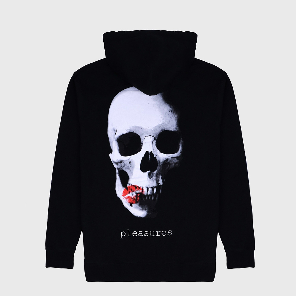 Худи Pleasures Make Out Skull Black