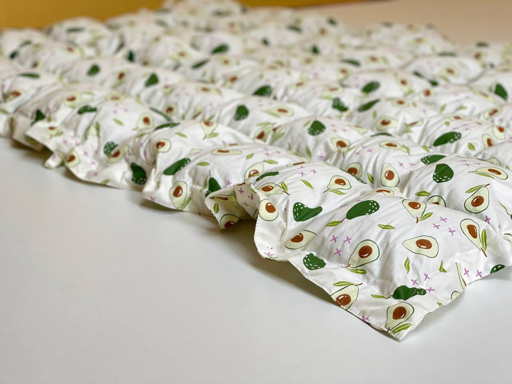 Утяжеленное тёплое одеяло Obyatia со стеклянными микросферами 85х125/ 3кг