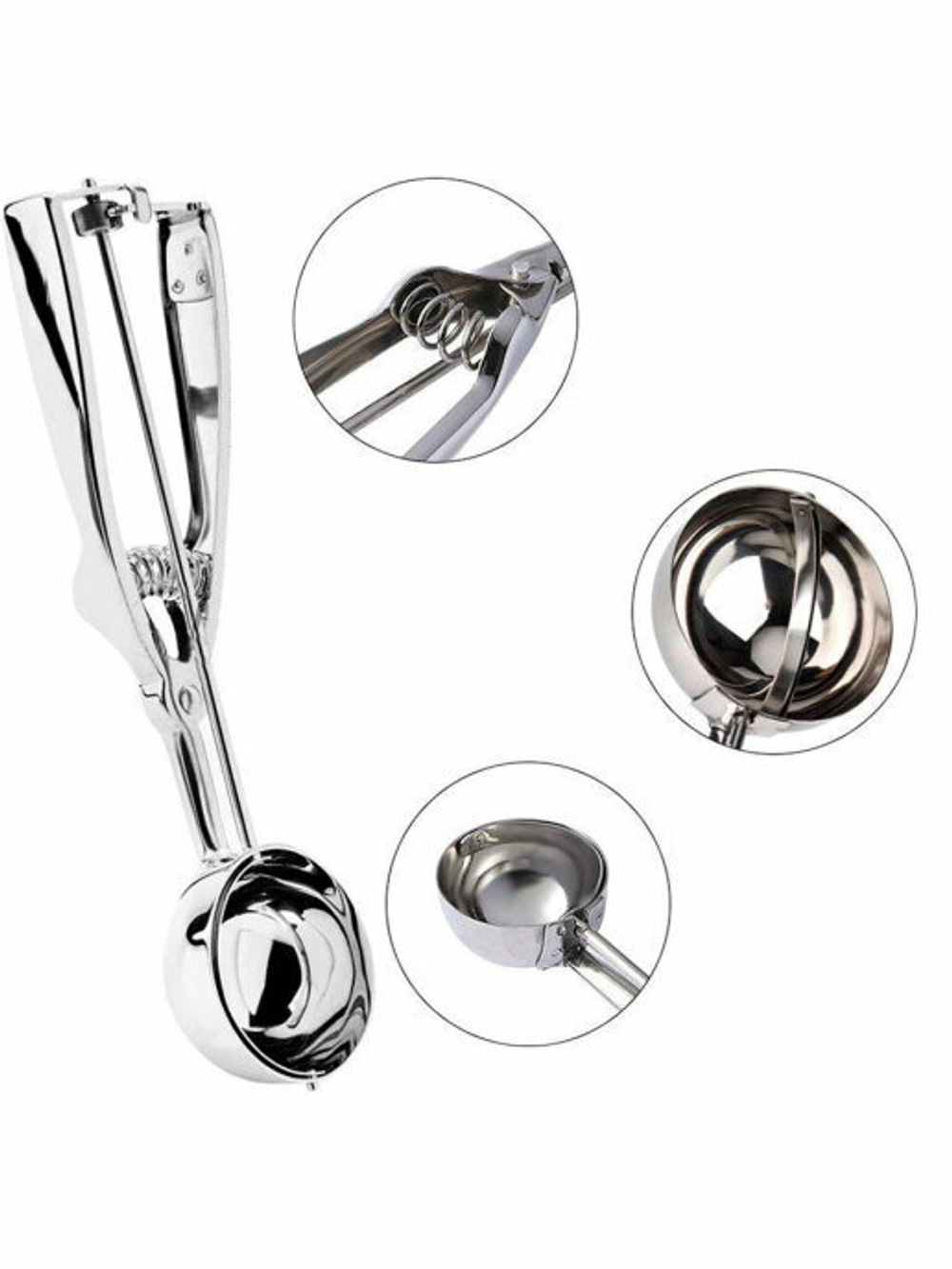 Ложка для мороженого 22/6 см.