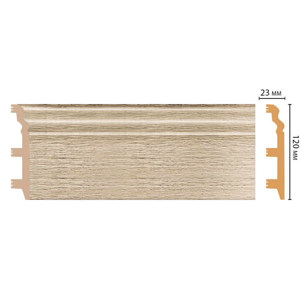 Плинтус Decomaster D233 D233-72