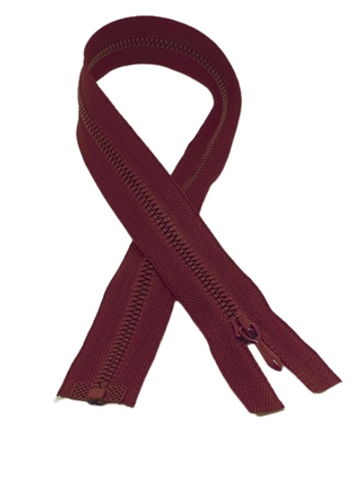 Застежка молния разъемная т-4 50 см гнилая вишня